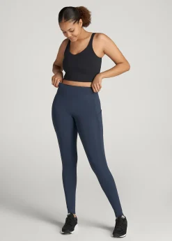 Active Leggings with Pockets for Tall Women
