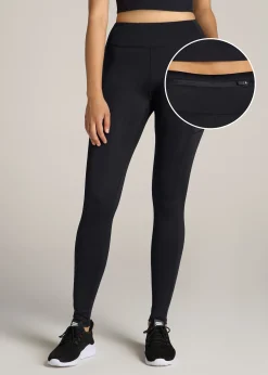 Active Leggings with Pockets for Tall Women