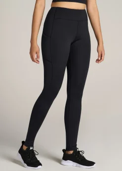 Active Leggings with Pockets for Tall Women