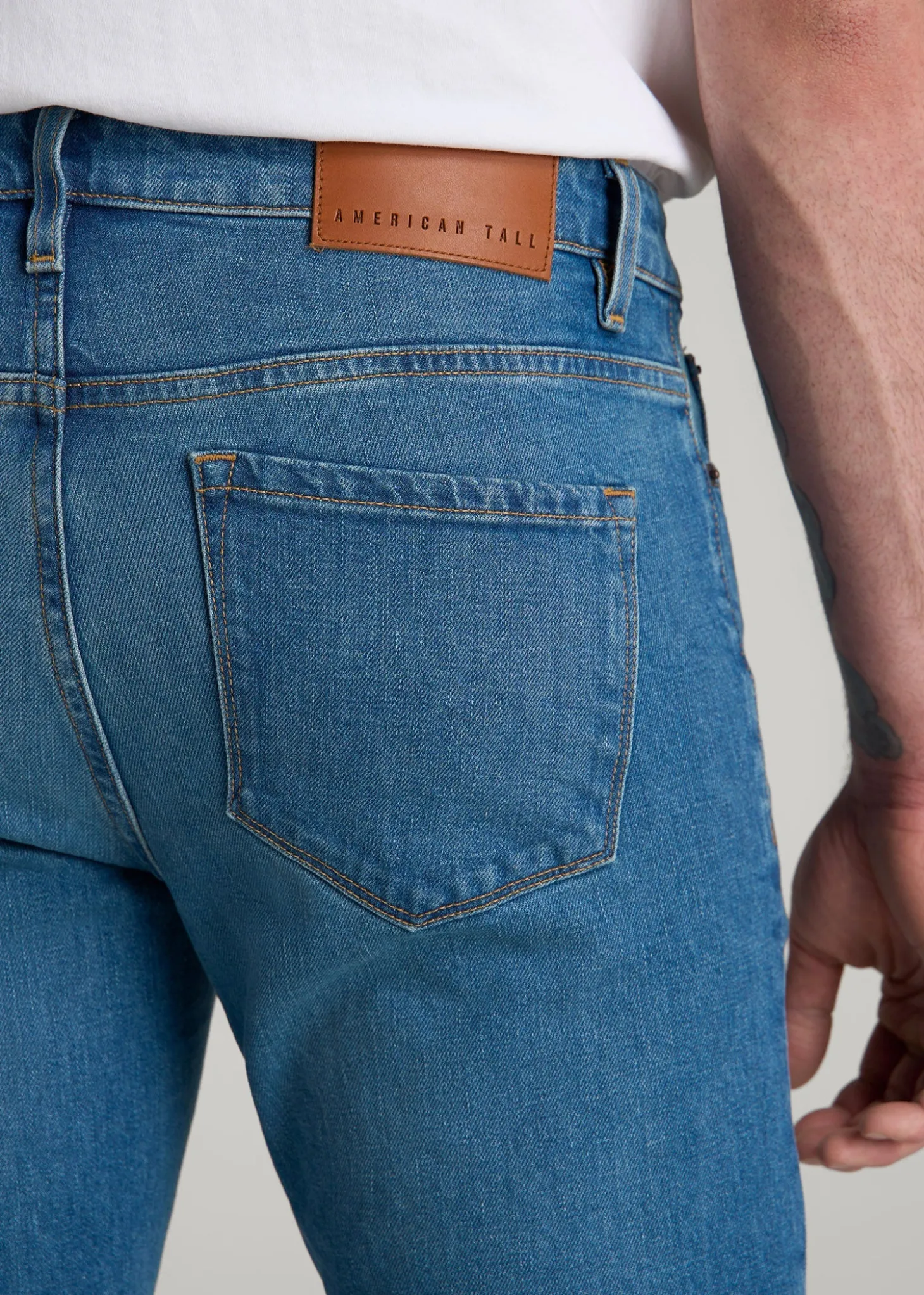 Americana Collection Dylan Slim Fit Jeans For Tall Men