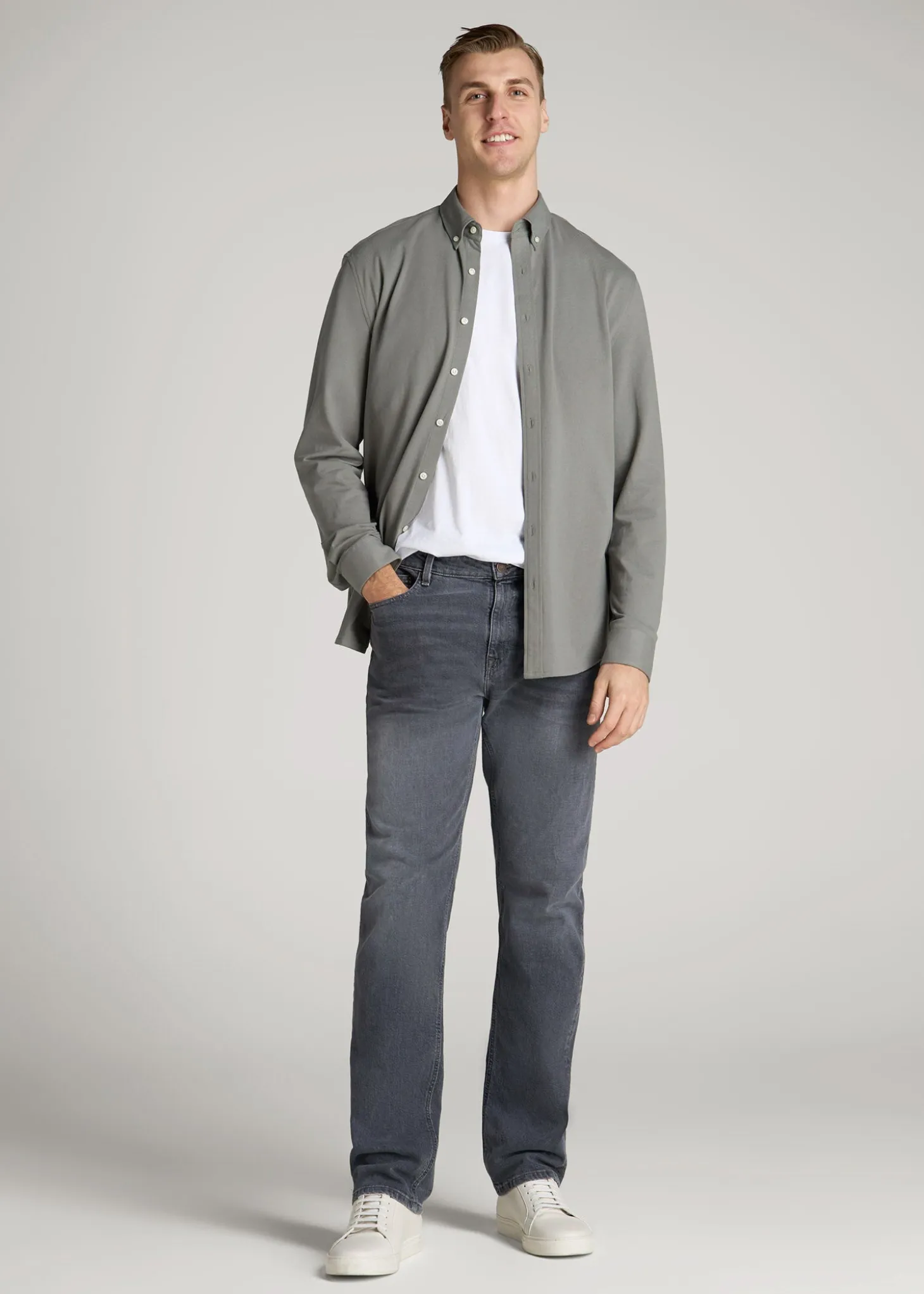 Americana Collection J1 Straight Fit Jeans For Tall Men