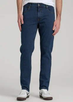 A.T. Basics Men's Carman Tapered fit Jeans for Tall Men