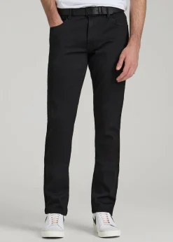 A.T. Basics Men's Carman Tapered fit Jeans for Tall Men