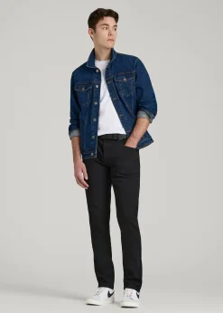 A.T. Basics Men's Carman Tapered fit Jeans for Tall Men