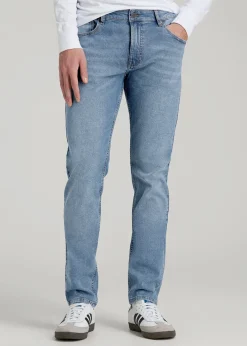 A.T. Basics Men's Carman Tapered fit Jeans for Tall Men