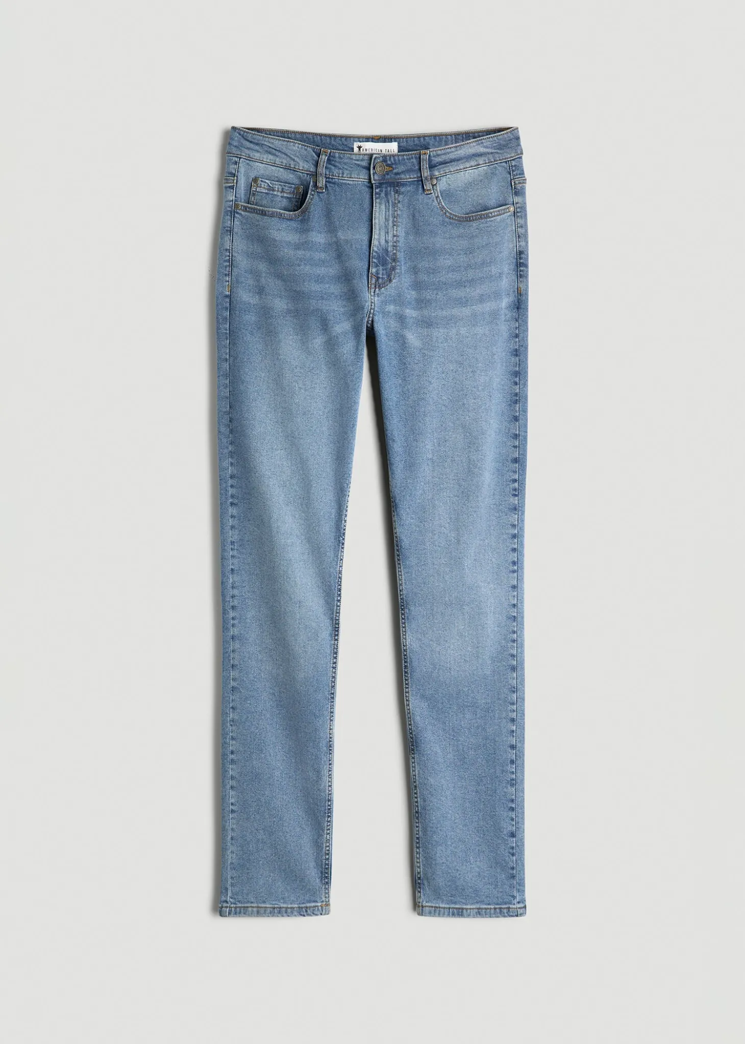 A.T. Basics Men's Dylan Slim Fit Jeans for Tall Men