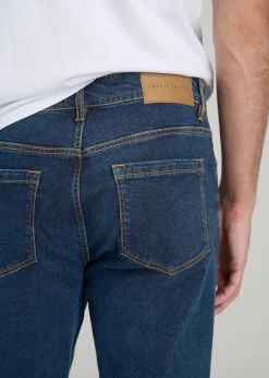 A.T. Basics Men's J1 Straight Fit Jeans for Tall Men