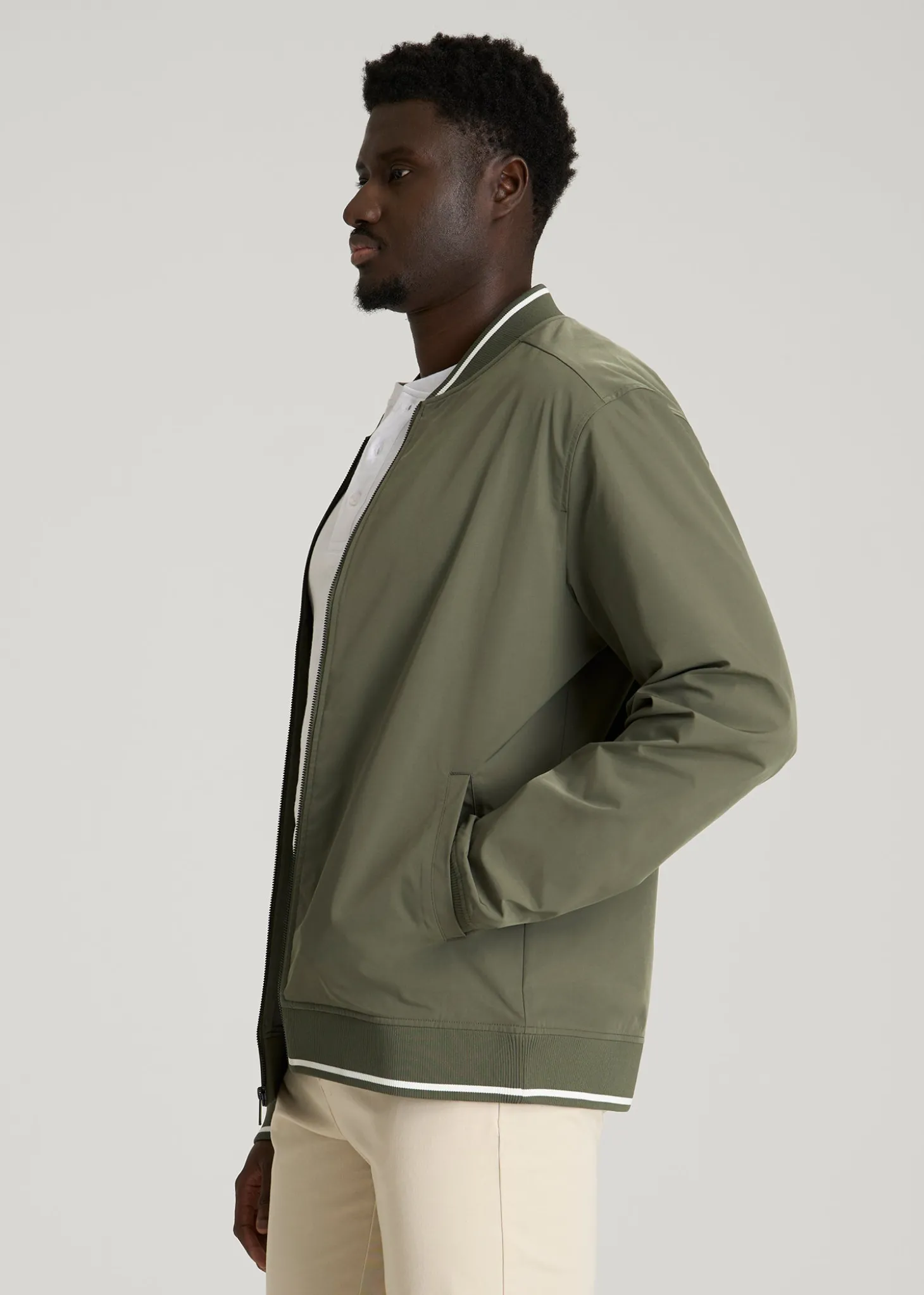 A.T. Bomber Jacket for Tall Men
