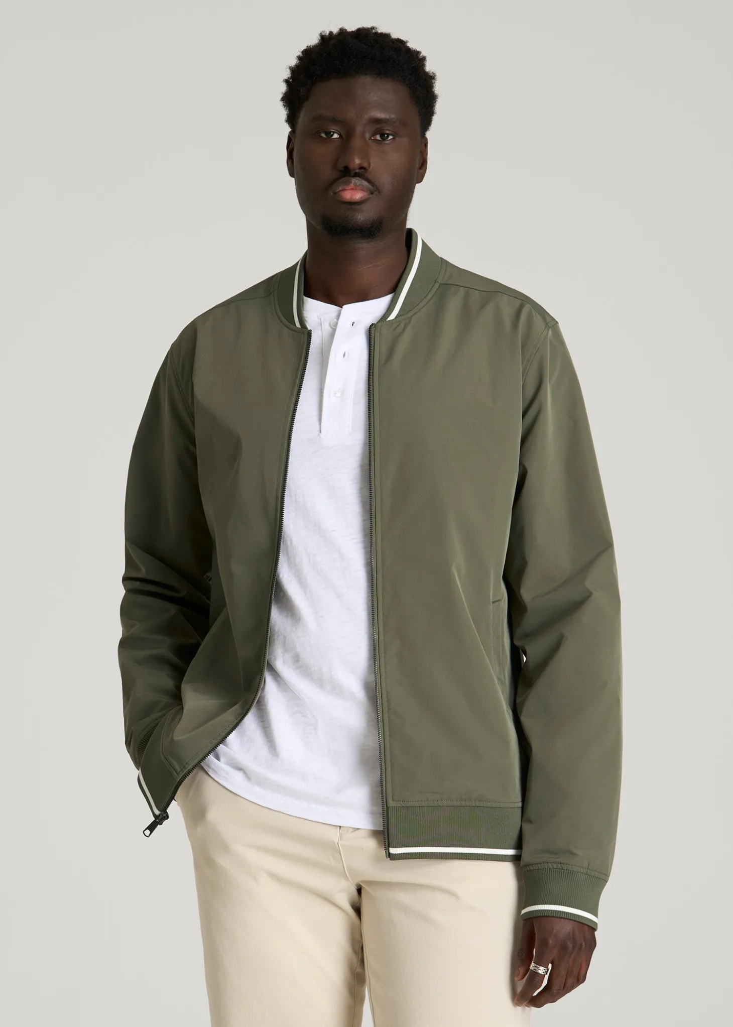 A.T. Bomber Jacket for Tall Men