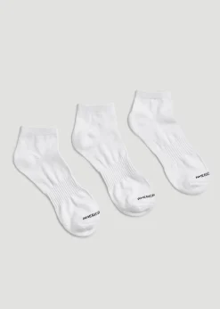 Athletic Low Ankle Socks (X-Large Size: 13-15) for Tall Men