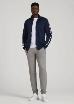 Athletic Stripe Jacket for Tall Men