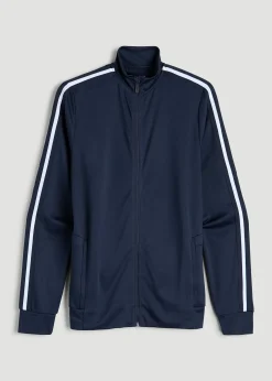 Athletic Stripe Jacket for Tall Men