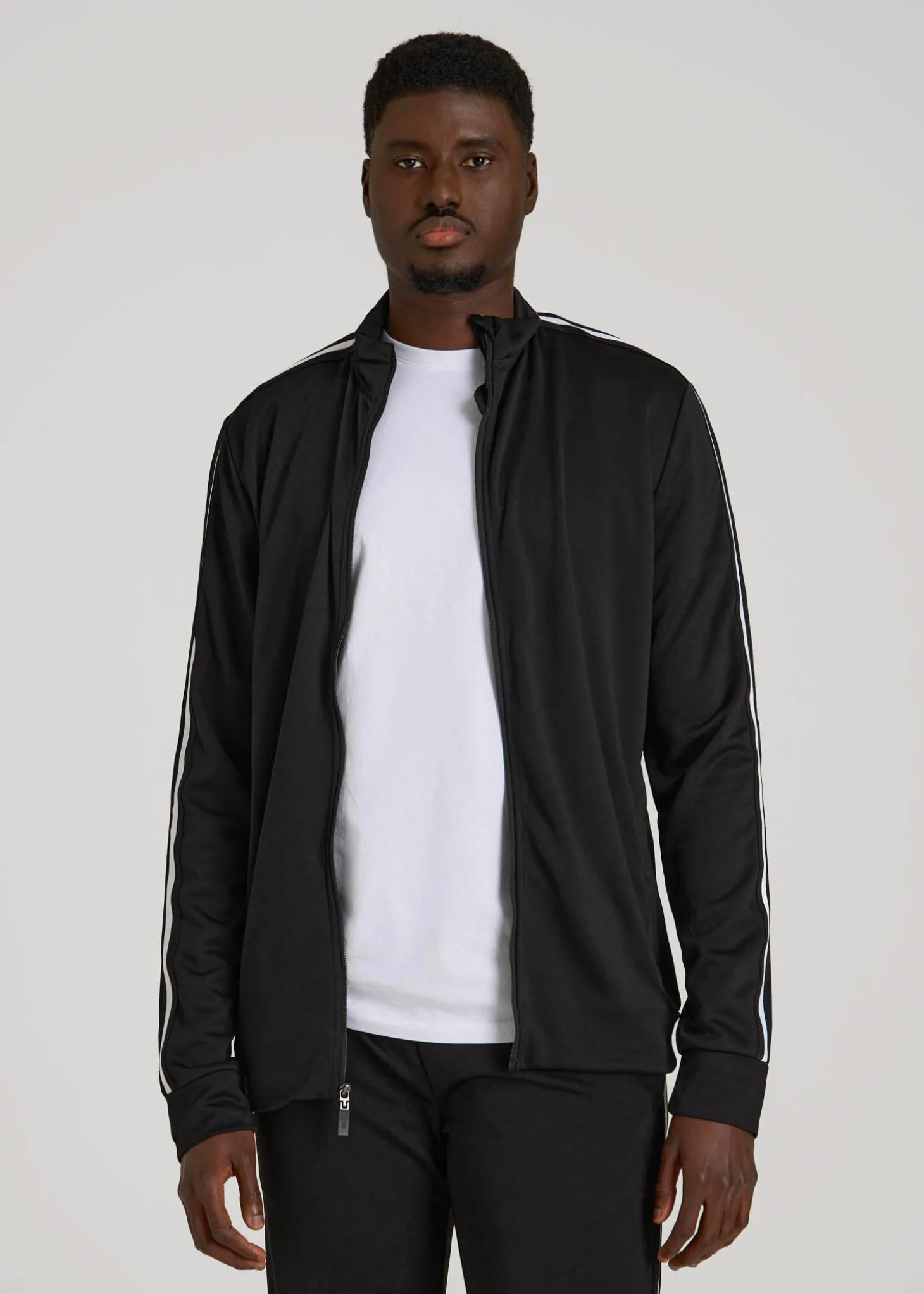 Athletic Stripe Jacket for Tall Men