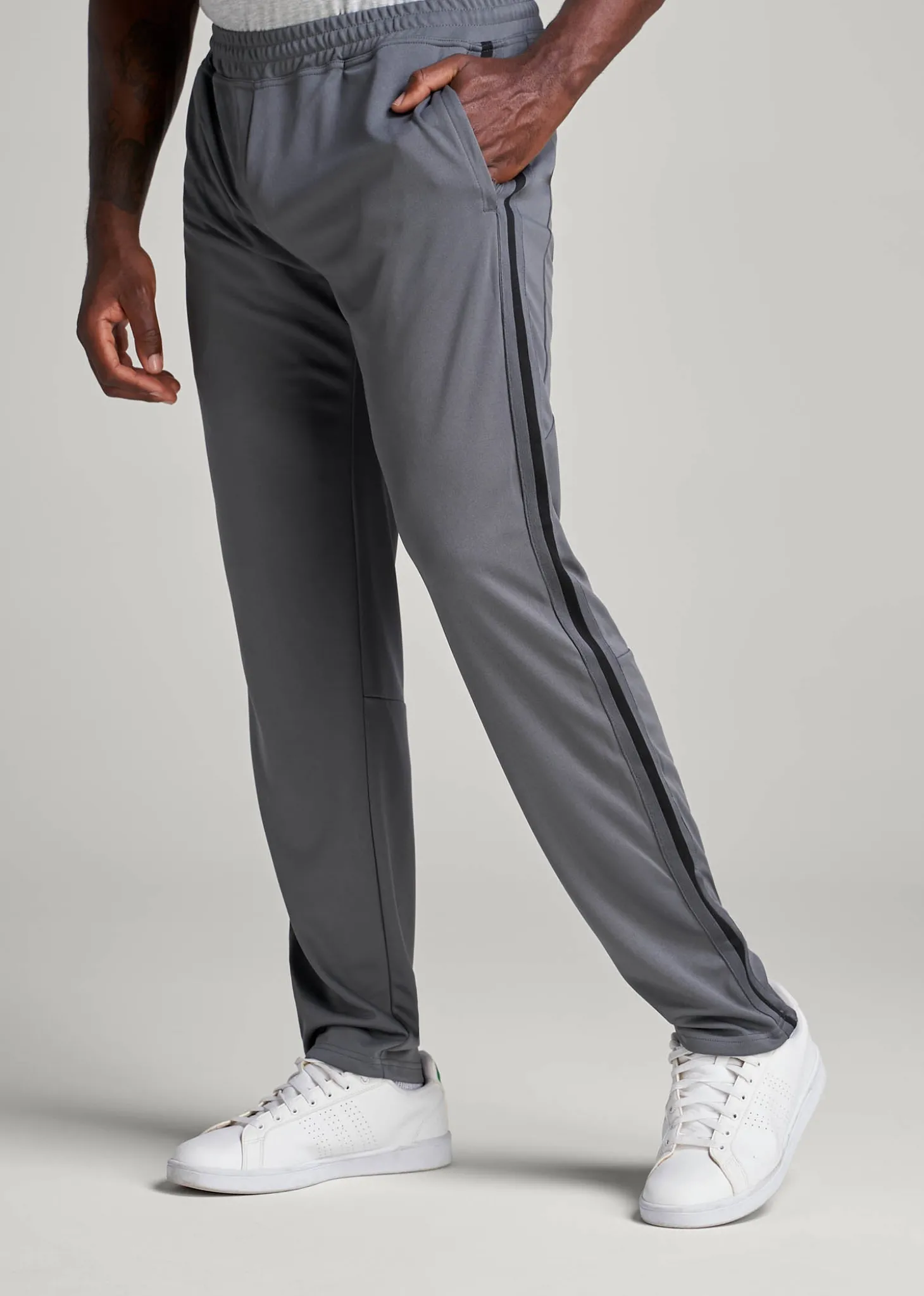 Athletic Stripe Pants for Tall Men