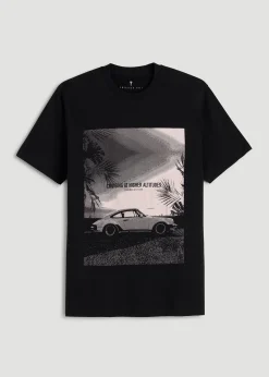 Auto Graphic Tee for Tall Men
