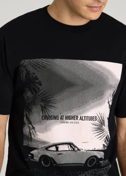 Auto Graphic Tee for Tall Men