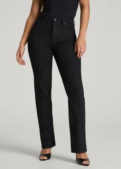 Avery Curve High-Rise Straight Leg Jeans for Tall Women