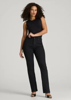 Avery Curve High-Rise Straight Leg Jeans for Tall Women