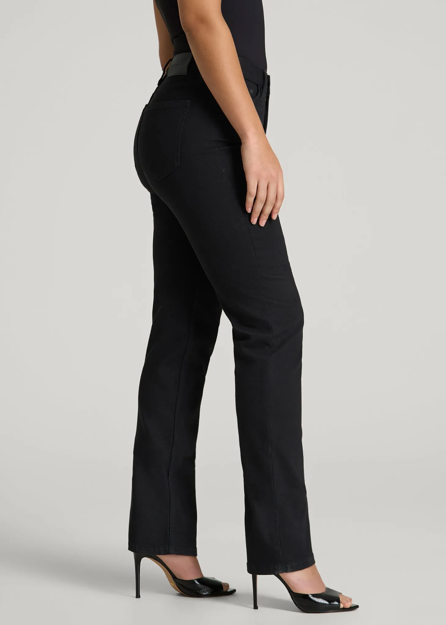 Avery Curve High-Rise Straight Leg Jeans for Tall Women