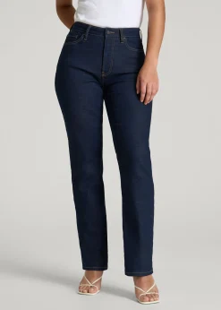 Avery Curve High-Rise Straight Leg Jeans for Tall Women