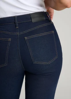 Avery Curve High-Rise Straight Leg Jeans for Tall Women