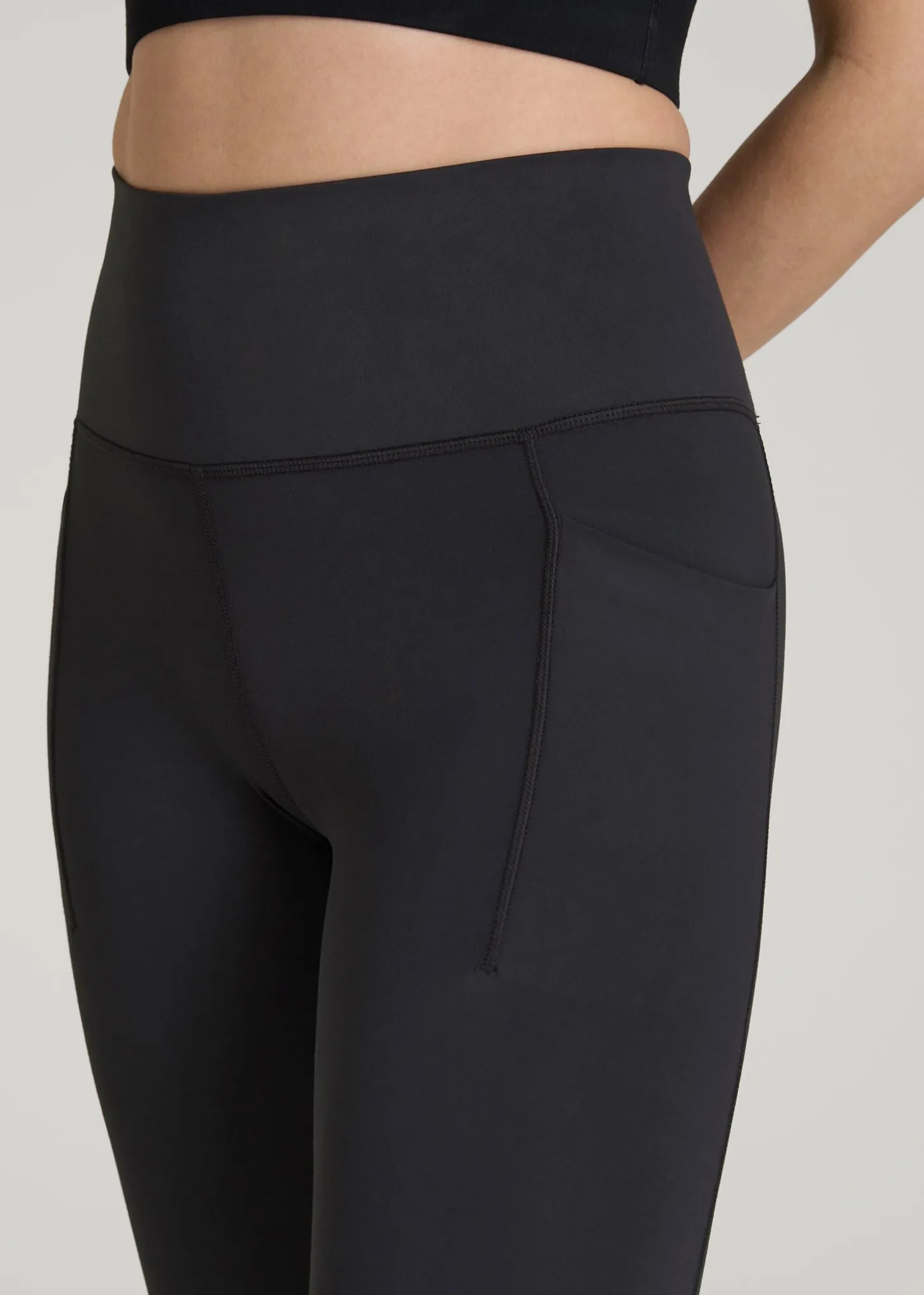 Balance Cinched Back Pocket Legging for Tall Women