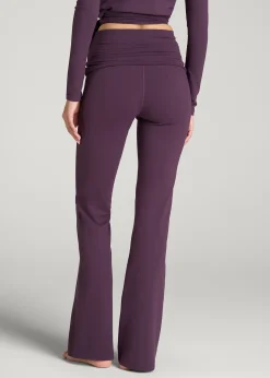 Balance Fold-over Flare Legging for Tall Women