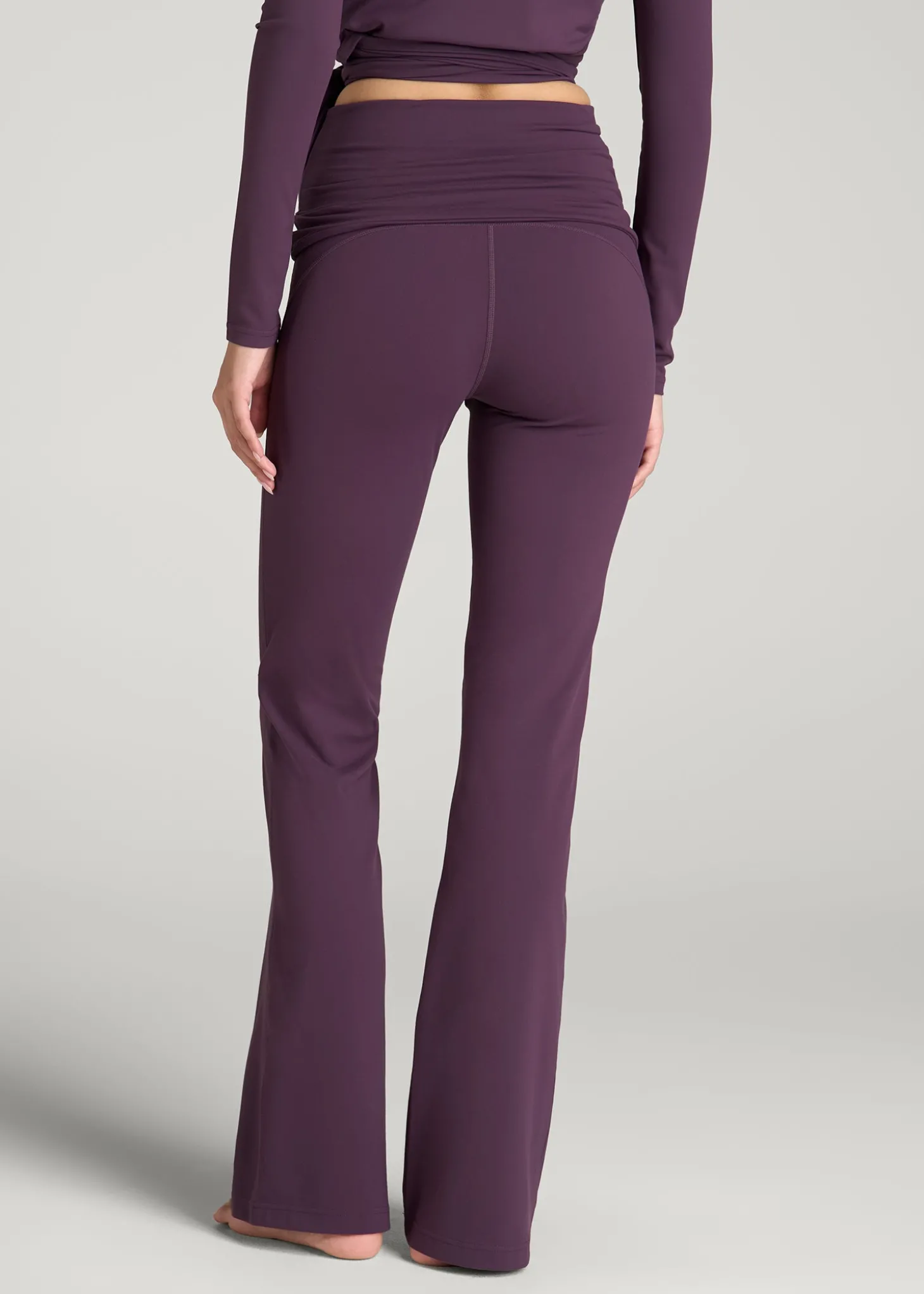 Balance Fold-over Flare Legging for Tall Women