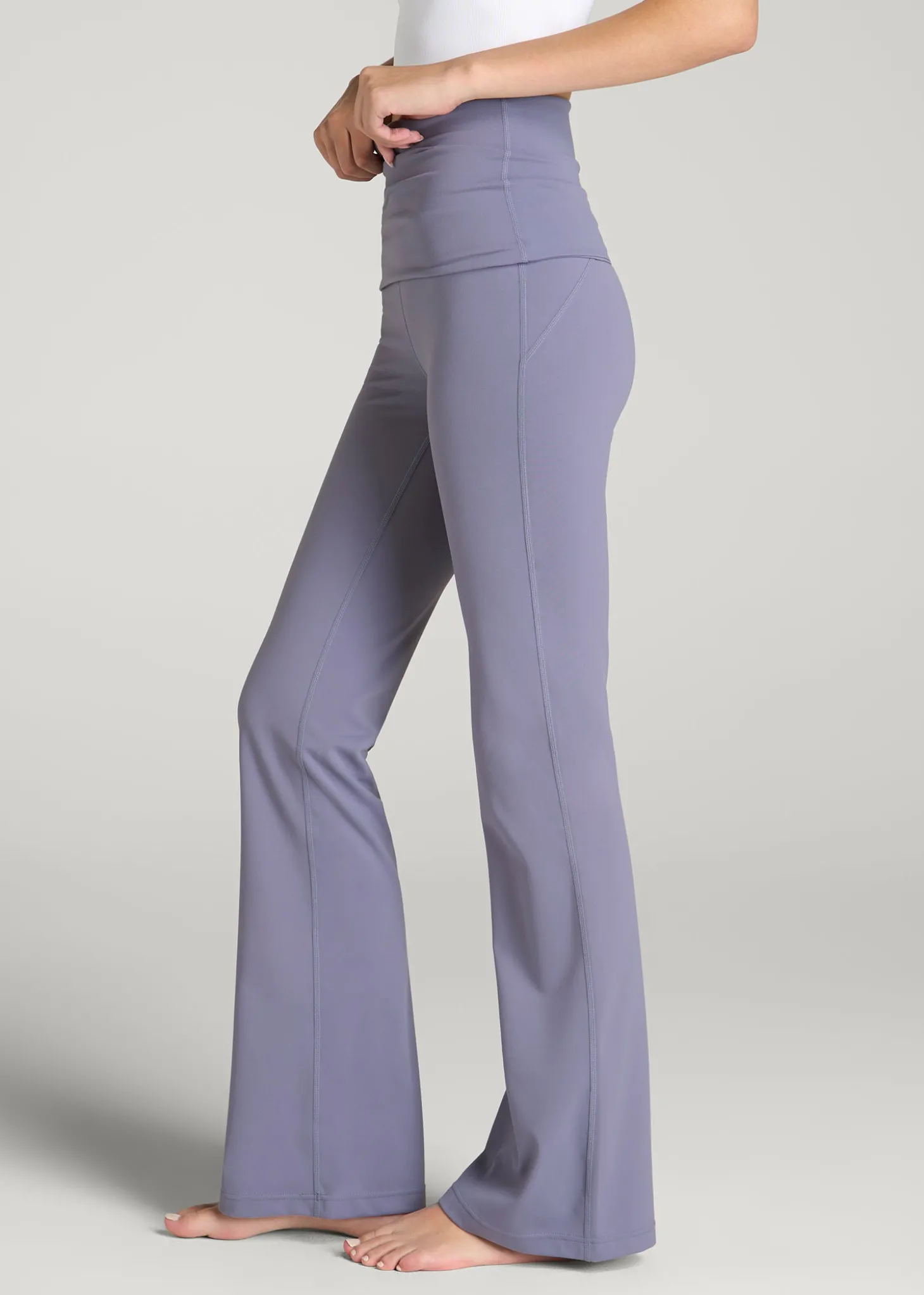 Balance Fold-over Flare Legging for Tall Women