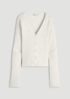 Boucle Knit Cardigan for Tall Women