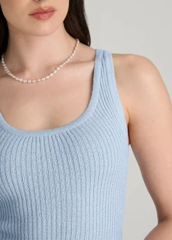 Boucle Knit Tank for Tall Women