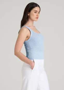 Boucle Knit Tank for Tall Women