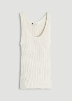 Boucle Knit Tank for Tall Women