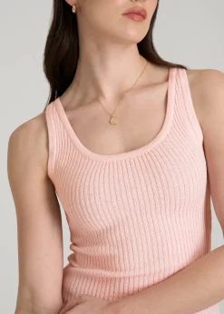 Boucle Knit Tank for Tall Women