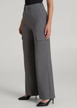 Cargo Wide Leg Dress Pants for Tall Women