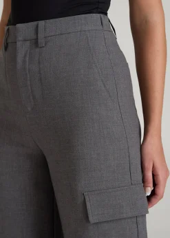 Cargo Wide Leg Dress Pants for Tall Women