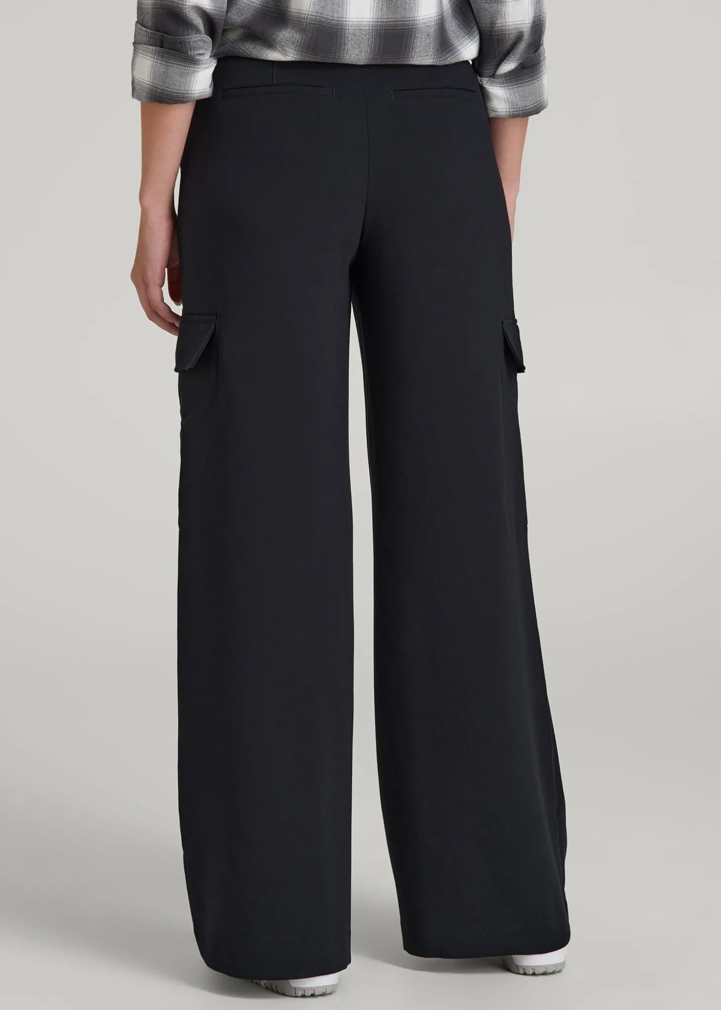 Cargo Wide Leg Dress Pants for Tall Women