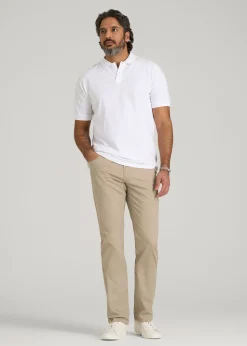 Carman TAPERED Fit Five Pocket Pants for Tall Men