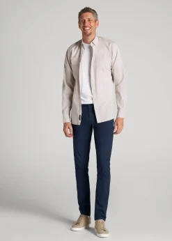 Carman TAPERED Fit Five Pocket Pants for Tall Men