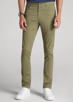 Carman TAPERED Fit Five Pocket Pants for Tall Men