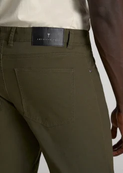 Carman TAPERED Fit Five Pocket Pants for Tall Men
