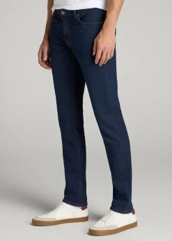 Carman TAPERED Fleeced Jeans for Tall Men