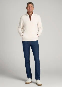 Carman TAPERED Fleeced Jeans for Tall Men