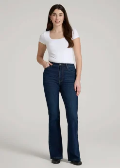 Chloe High Rise Flare Jeans for Tall Women