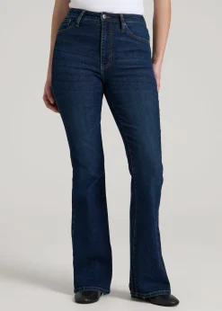 Chloe High Rise Flare Jeans for Tall Women