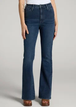 Chloe High Rise Flare Jeans for Tall Women