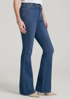 Chloe High Rise Flare Jeans for Tall Women