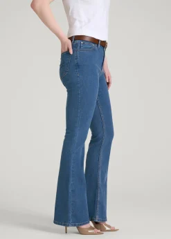 Chloe High Rise Flare Jeans for Tall Women