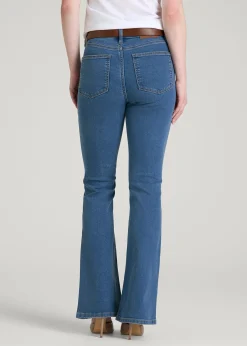 Chloe High Rise Flare Jeans for Tall Women