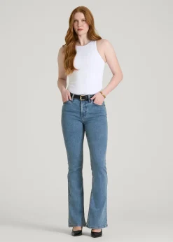 Chloe High Rise Flare Jeans for Tall Women